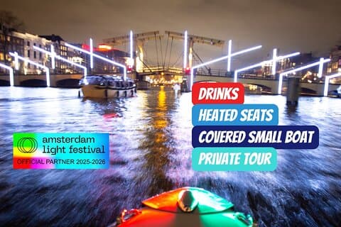 90 - min Amsterdam Light Festival Tour