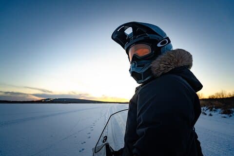 Aventura de 4 horas de moto de neve