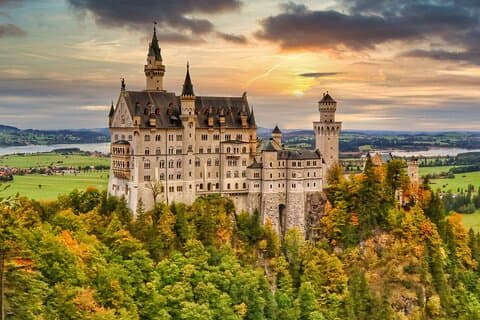Tour privato : Monaco di Baviera - Castello di Neuschwanstein e Linderhof