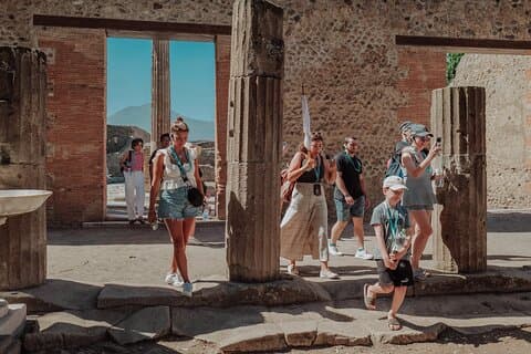 Fulddagstur til Pompeji og Vesuvius fra Sorrento