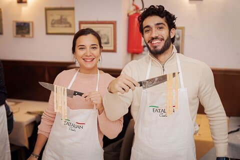 Corso di cucina per pasta fettuccina a Roma Centro