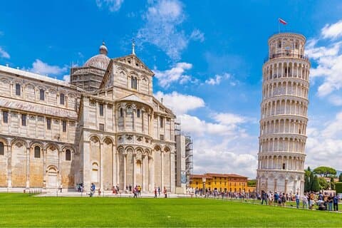 Entré til Pisa-tårnet og katedralen med lydguide
