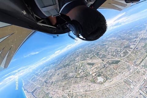 Experiência de voo aerobatic em Ft Lauderdale