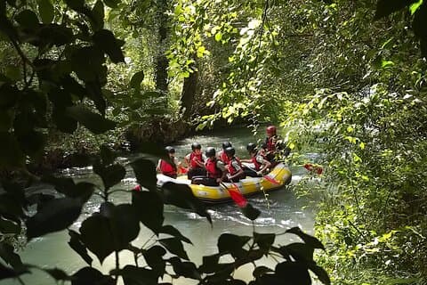 Umbria, From the Waters to the Ruins: River Descent & Sunset Trek