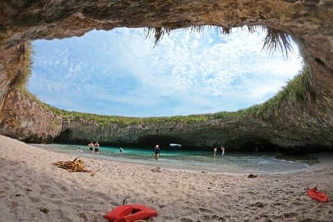 Excursão às Ilhas Marietas e à Praia Escondida