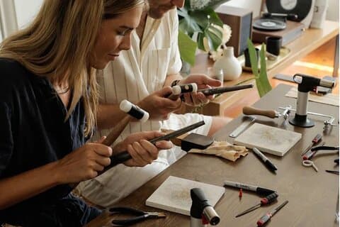 Taller de orfebrería en Venecia : Haz tus anillos de sello