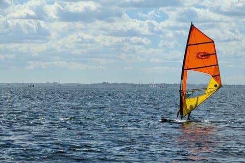 Avventura di windsurf a Hobie Beach Miami