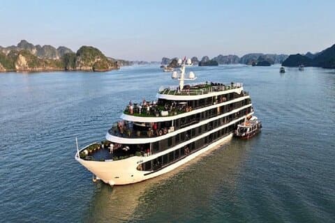 3D2N Halong og Lan Ha Bay cruises (5 - stjerne)