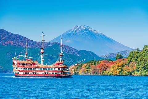 From Yokohama Port Hakone Ropeway & Lake Ashi 10Hour Private Tour
