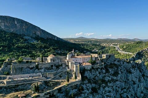 Tour privato del patrimonio UNESCO della Dalmazia dall'area di Spalato
