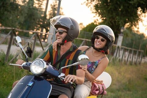 Vespa Tour in Montefalco and Wine Tasting in the Cellar