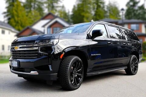 Privat luksuriøs limousine transfer fra YVR til Whistler