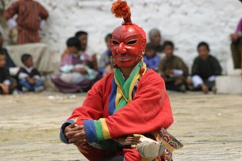 パロ大祭とトラの巣ハイキングとブータン文化