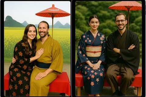 Kanazawa Kimono Self-Photo Esperienza Paesaggio Giapponese in 1 Ora