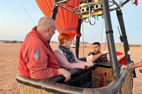Hot Air Balloon Sunrise flight with Berber Breakfast