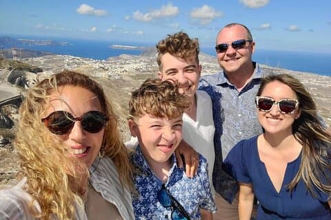 Santorini Private Family Adventure Tour with Lost Atlantis Museum