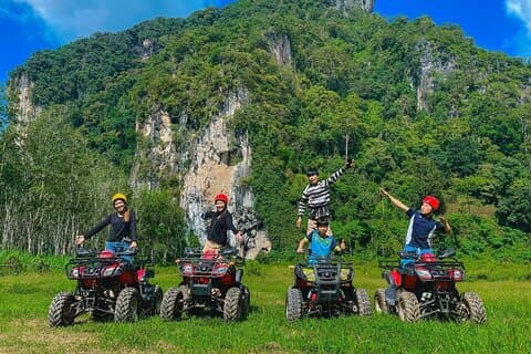 Expérience de point de vue sur la nature en VTT à Krabi