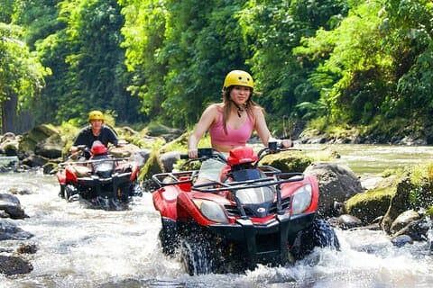 Bali ATV Quad Bike Avventura e Rafting Acquatico
