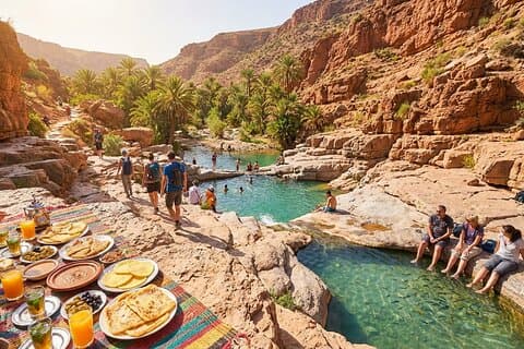 agadir Paradise Valley & Atlas Mountains Tour incl. Berber Breakfast