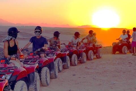 Super Safari (ATV Quad, Buggie, Jeep, Bedoeïenendorp, Feest) vanuit Hurghada