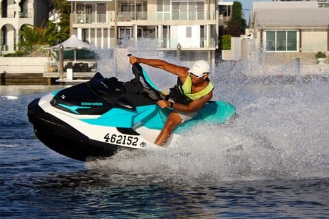 Gold Coast 2 - Excursion d'une heure en jetski sur l'île cachée au départ de Surfers Paradise