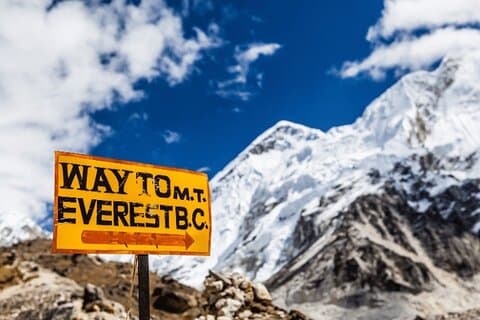 Tour in elicottero del campo base Everest 1 giorno