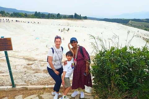 Privat Pamukkale och Hierapolis Tour från Kusadasi