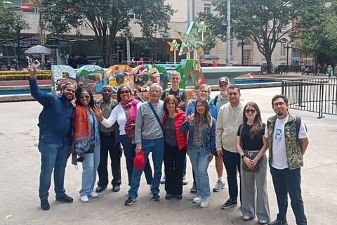 Jóias escondidas no oldtown Candelaria Bogota (excursão em grupo)