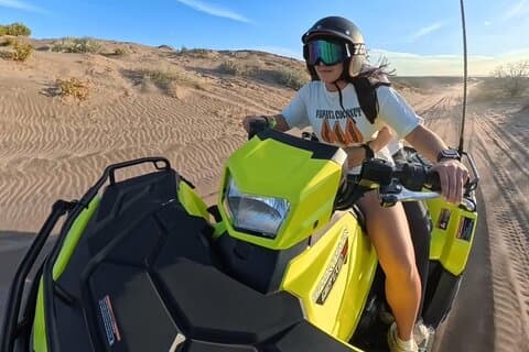 Aventura en vehículos terreno sandboarding las Dunas del Mogote