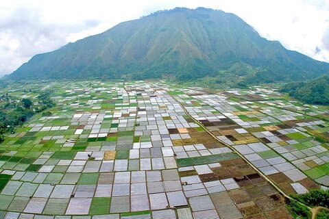 Lombok | TOUR DELLE CASCATE NORD E SEMBALUN, VISTA RINJANI