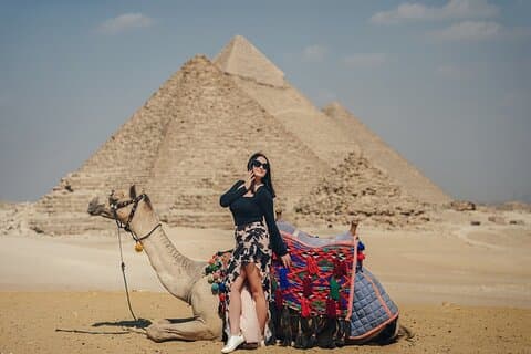 All inklusive Gizeh Pyramiden,Sphinx,Mittagessen,Kamel,Innenpyramide