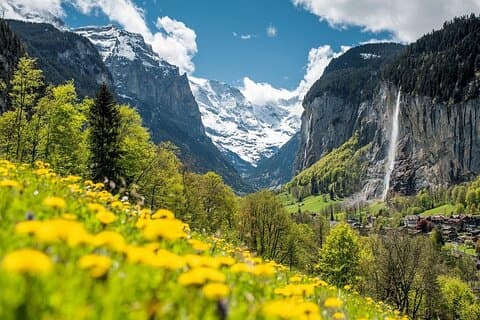 Tour di un giorno delle cascate della Valle di Lauterbrunnen