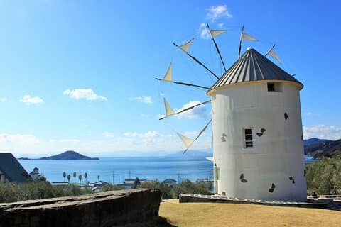 Takamatsu or Uno to Shodoshima Private Car and Ferry Tour