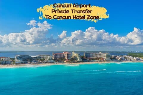 Cancun CUN Airport Enkele reis Privétransfer naar Cancun Hotel Zone
