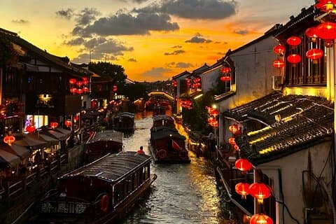 Excursão de um dia em Suzhou de Xangai em trem de alta velocidade