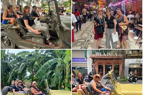 Hanoi Half-Day Backstreet Jeep Adventure