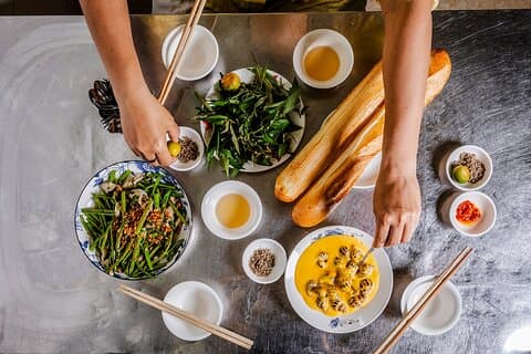 Saigon historier mad tur med 15 + smagsprøver