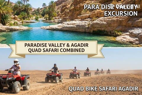 Agadir 3-in-1 : Quad Safari and Paradise Valley & Tree Goats