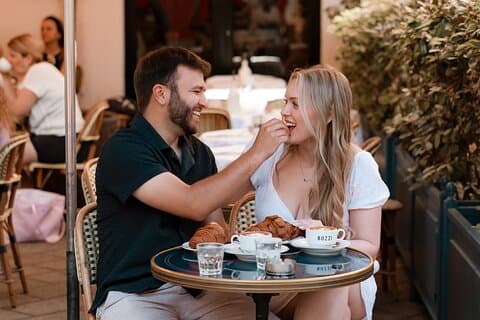 Privat ferieoptagelse med fotograf i Paris