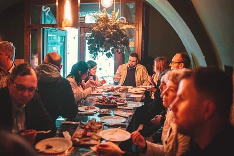 Halvdags mattur i Krakow i gamlebyen og Kazimierz