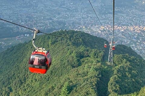 Chandragiri Hills & Swayambhunath Privétour met gids