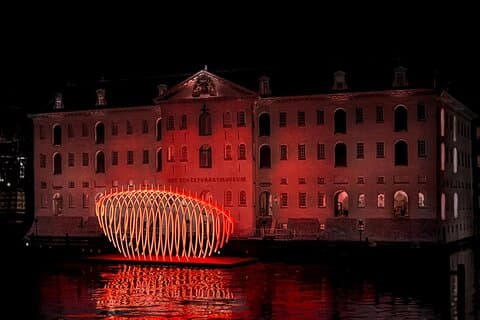 Light Festival Amsterdam Paseo Privado