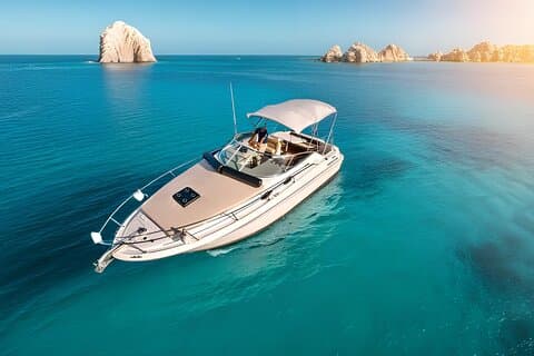 Cabo Private Yacht kryssning med snorkling och badplats