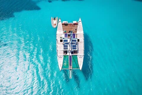 Catamaran privé d'une demi-journée au départ de Kendwa Reef Snorkeling et boissons