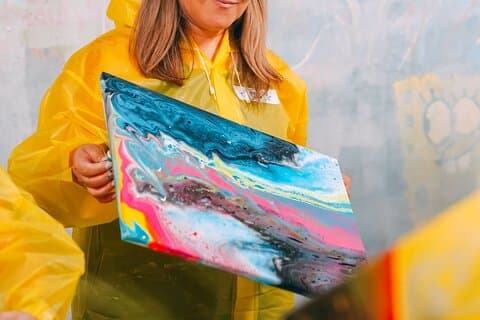 Privat Fluid Art Class i Houston