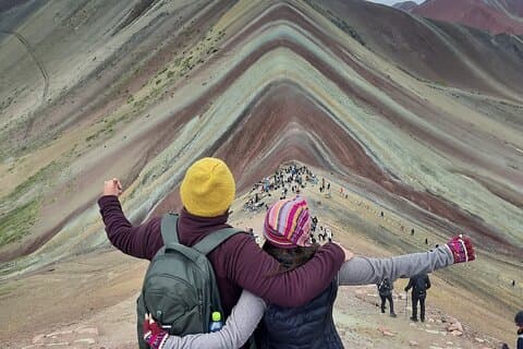 Excursão à Montanha Arco-Íris e ao Vale Vermelho saindo de Cusco