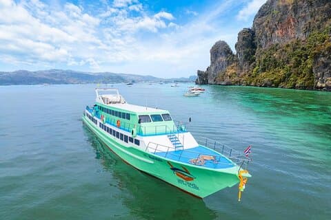 Krabi til Phi Phi Island Scenic Rundrejse Færgeservice