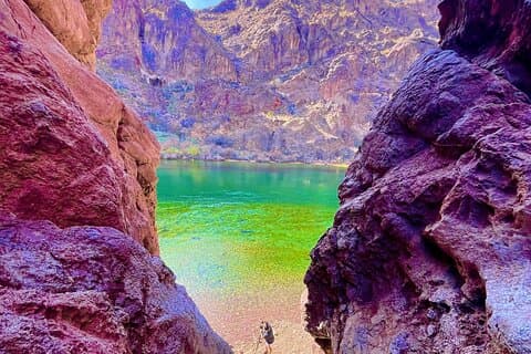Hike in Kayak Out! Arizona Hot Springs, Boyscout, and Goldstrike