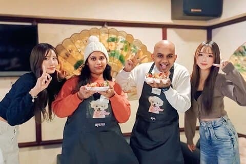 Kawaii Character Bento Cooking Class in Shinjuku Tokyo