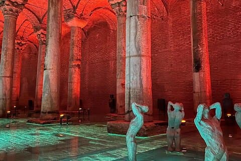 Basilica Cistern natt inngangsbillett og lyd Guide